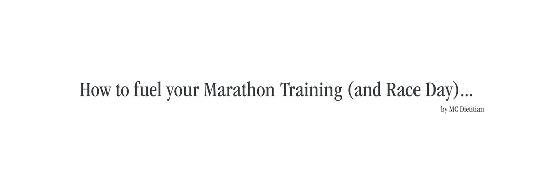 FUEL YOUR MARATHON TRAINING